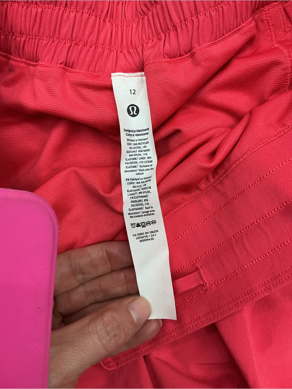 Lululemon hotty hot hr short 2.5 lined - Picture 4 of 8